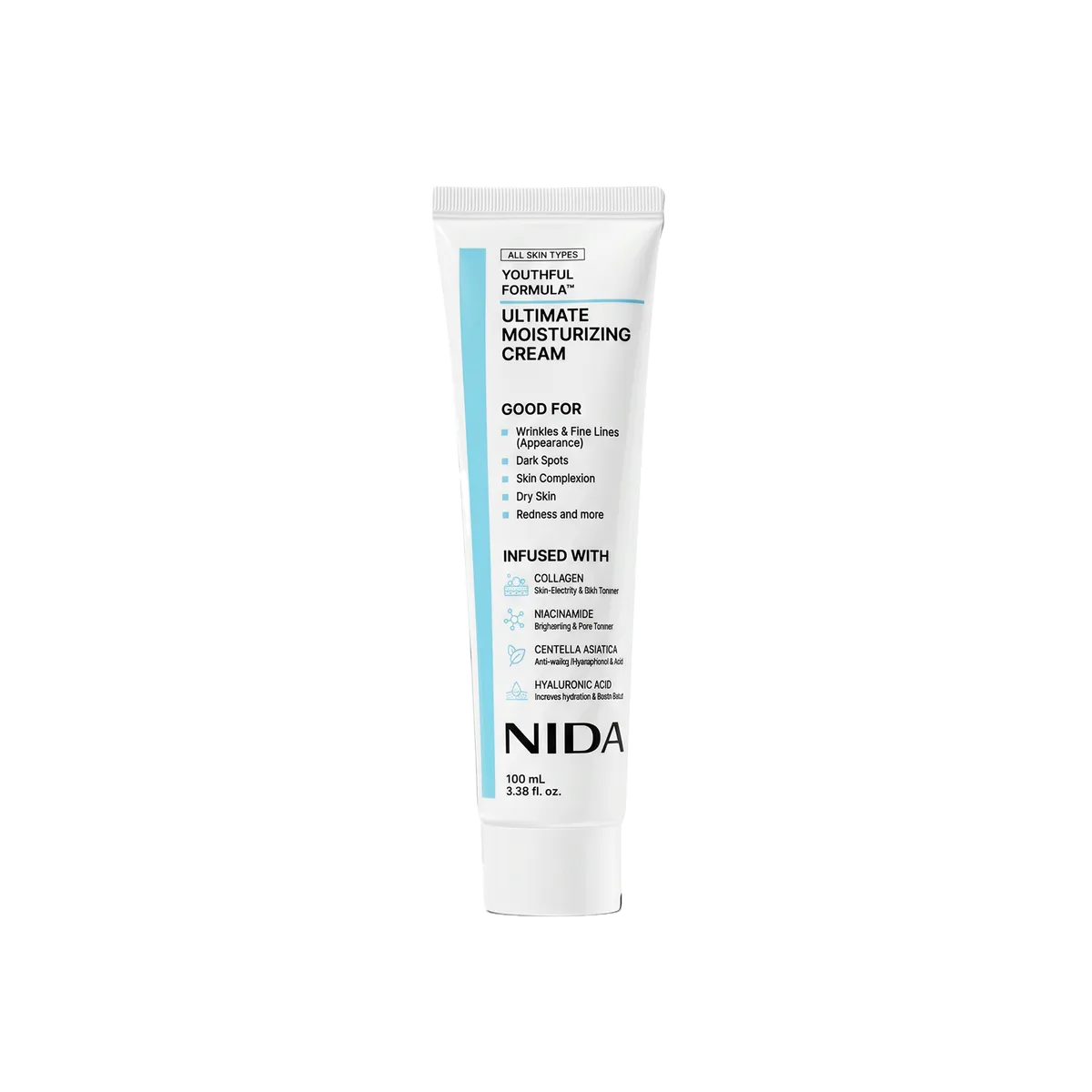 Crema Facial Hidratante Nida 100 ml