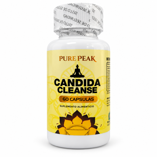 CANDIDA CLEANSE original — vista frontal con fondo blanco